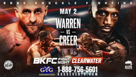 BKFC Fight Night Clearwater Warren vs Creer